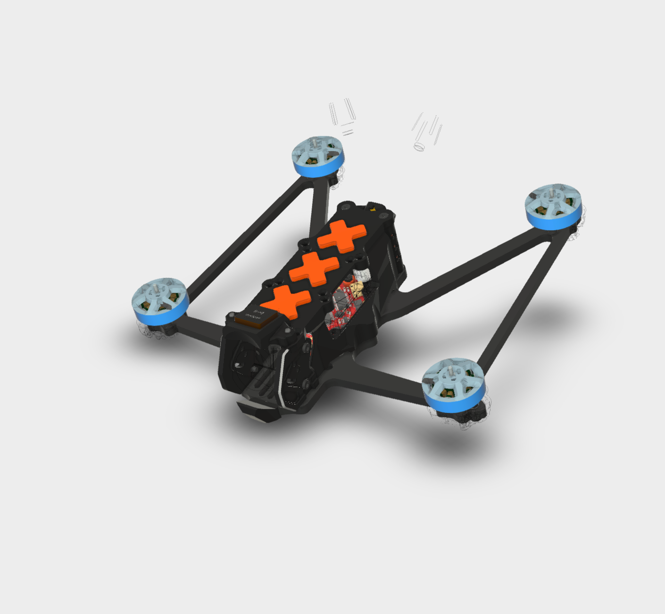 Build Kit Long range TATIVA40 1404 2750kv 4inch 4s