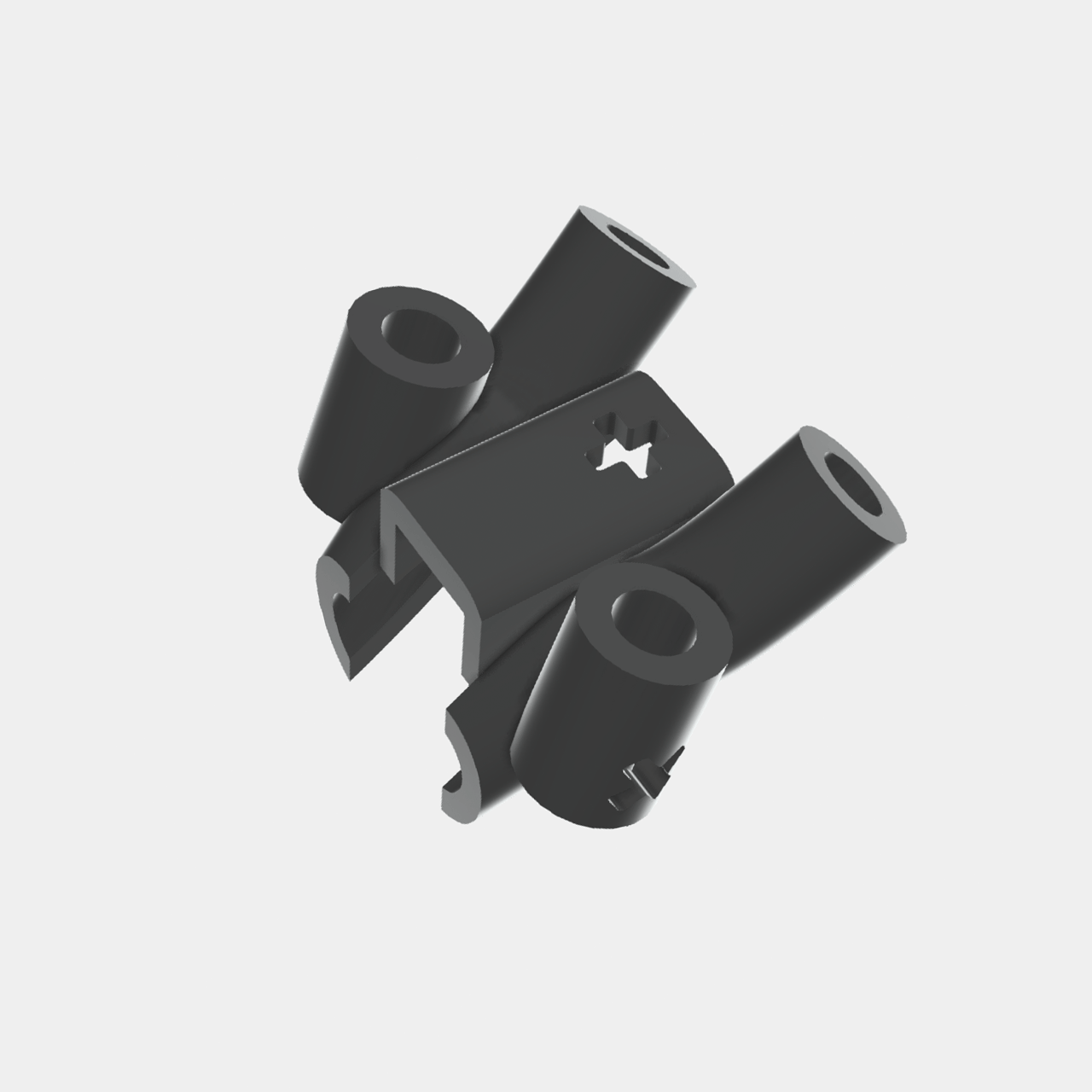 Back VTX Antenna mount  L/S for D3.5mm