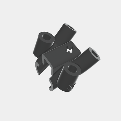 Back VTX Antenna mount  L/S for D3.5mm