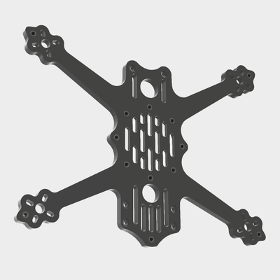 DOMINANT30 Bottom plate 3nch 3mm/4mm  V3.1