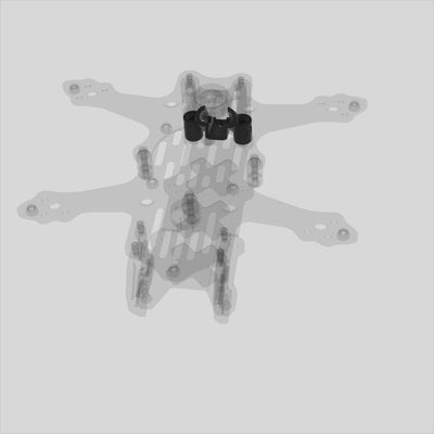 Back VTX Antenna mount  L/S for D3.5mm